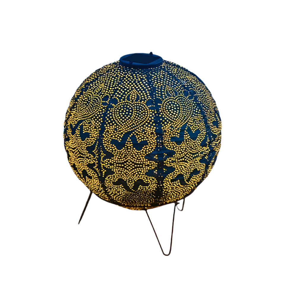 MosaicLume - Lampe Sphère Ornée au Design Découpé Complexe