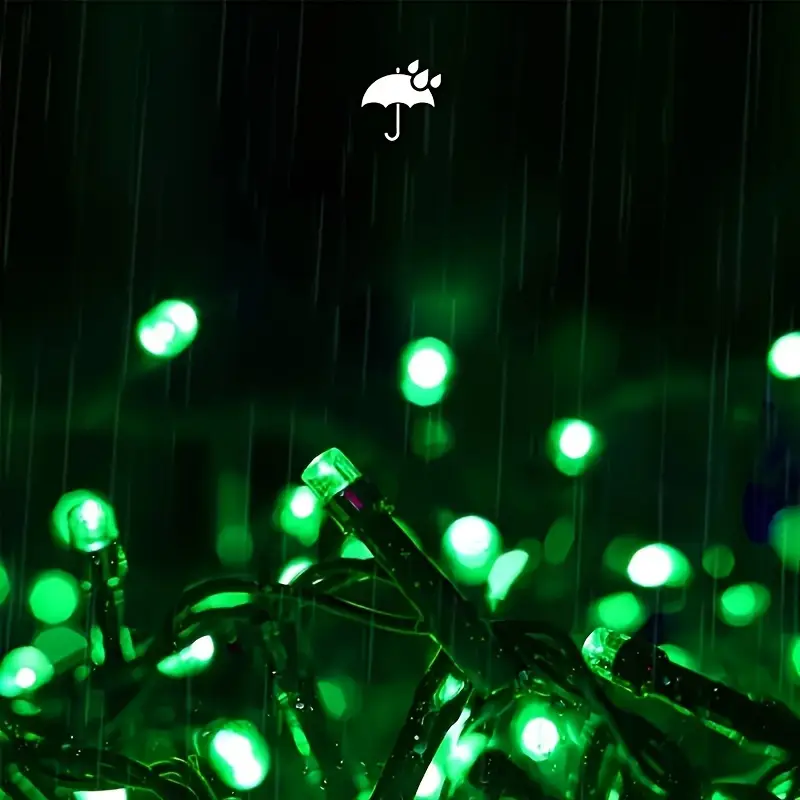 Guirlande lumineuse SolarGlow Halloween – Éclairage extérieur solaire pour jardin et terrasse