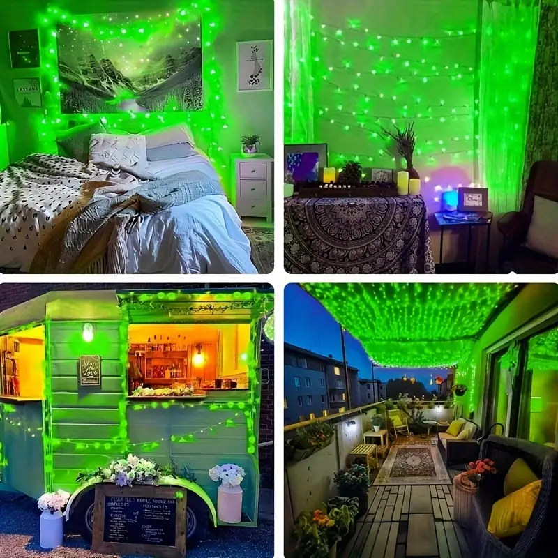 Guirlande lumineuse SolarGlow Halloween – Éclairage extérieur solaire pour jardin et terrasse