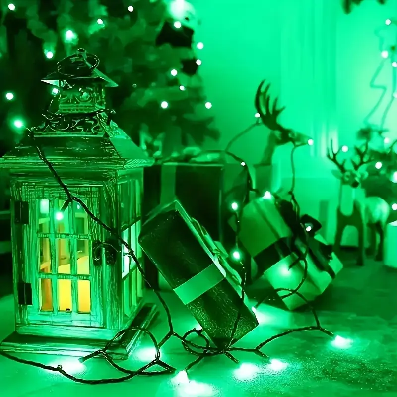Guirlande lumineuse SolarGlow Halloween – Éclairage extérieur solaire pour jardin et terrasse