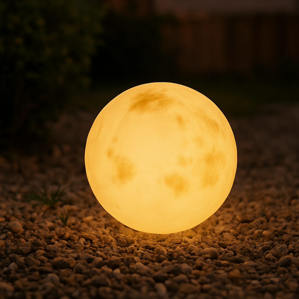Solivra | Lampe de lune éclatante