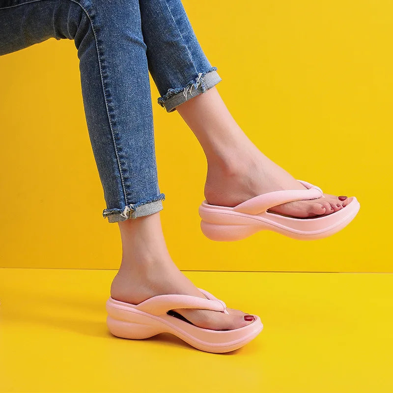 Tongs Kathe Summer Wedge pour femme