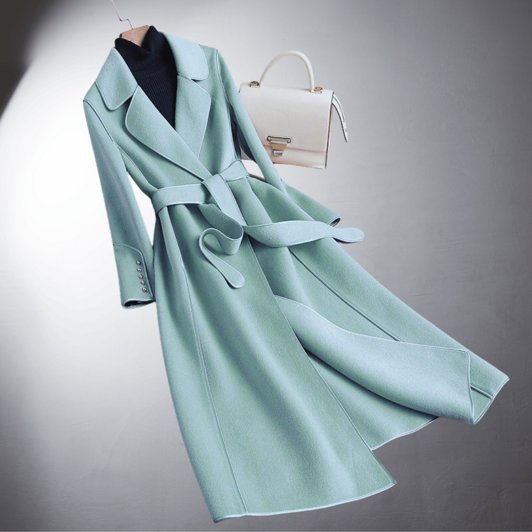 Manteau en cachemire pour femmes de qualité supérieure fait main