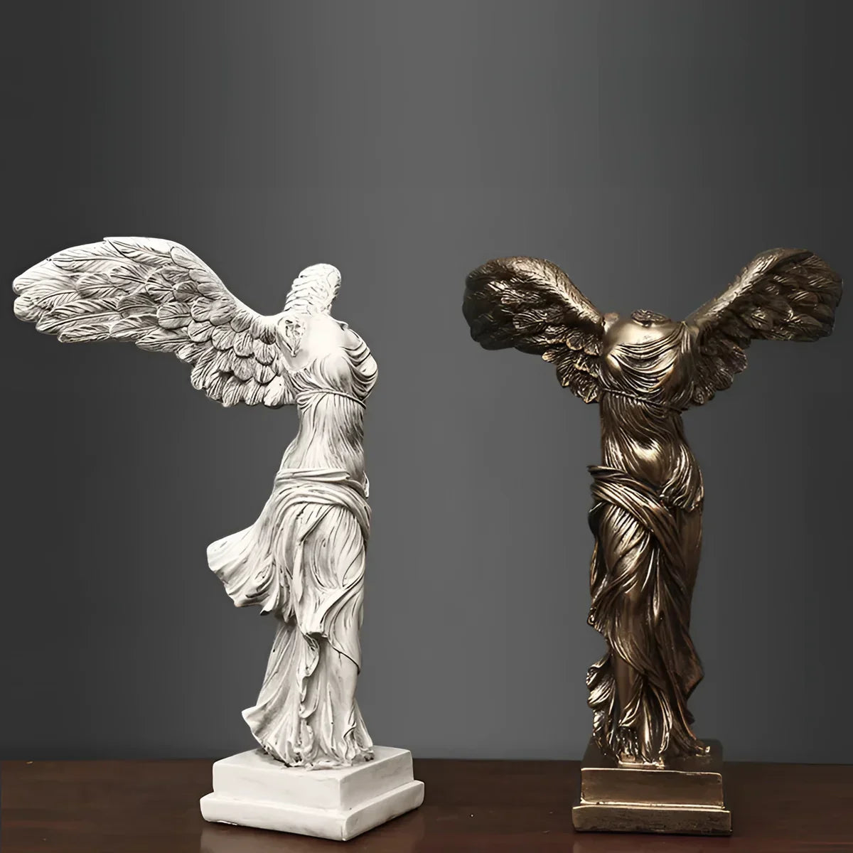Sculpture de Gloire - Sculpture ailée pour espaces artistiques