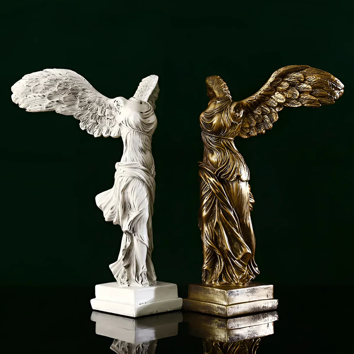 Sculpture de Gloire - Sculpture ailée pour espaces artistiques