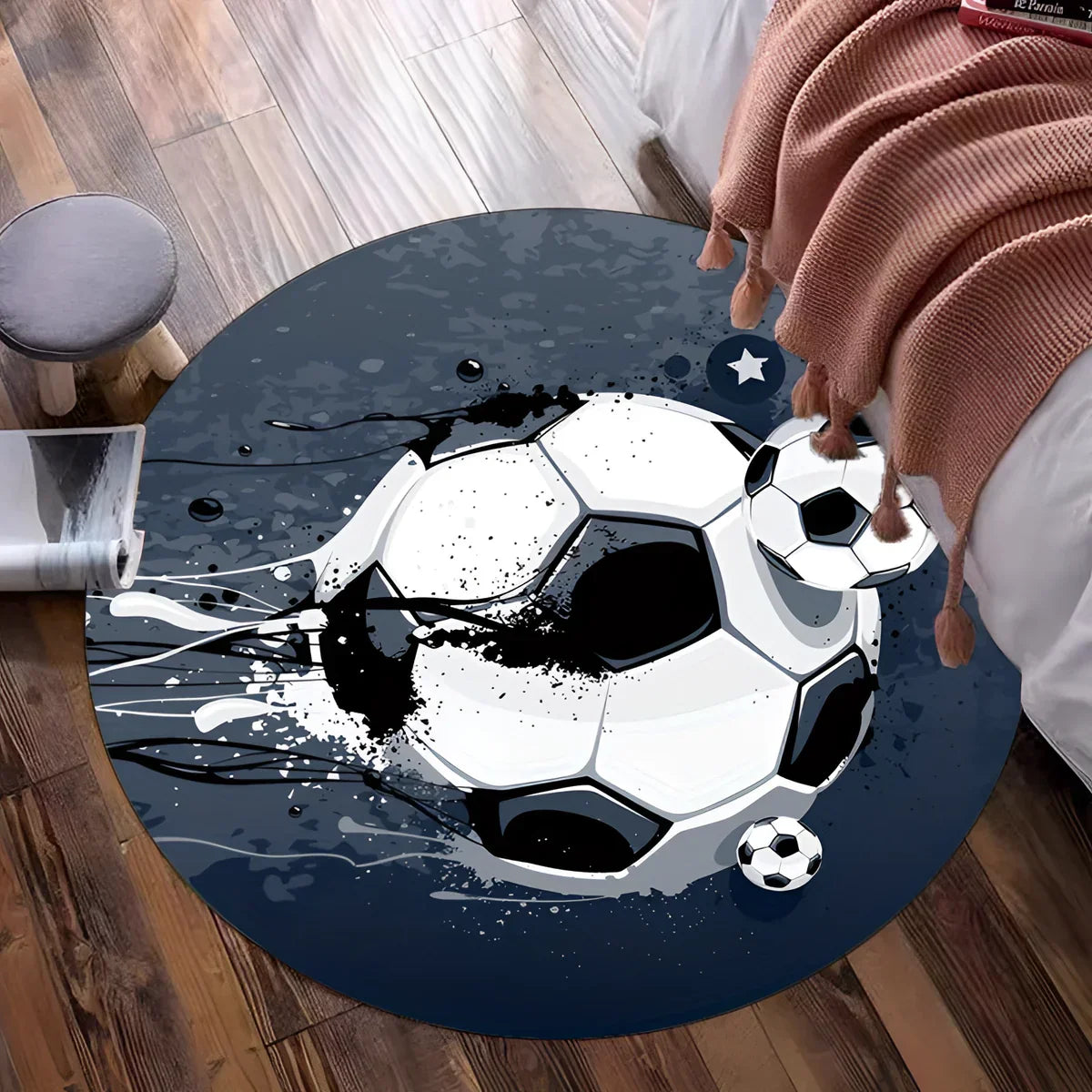 Tapis de football - Tapis antidérapant pour la chambre d'enfant