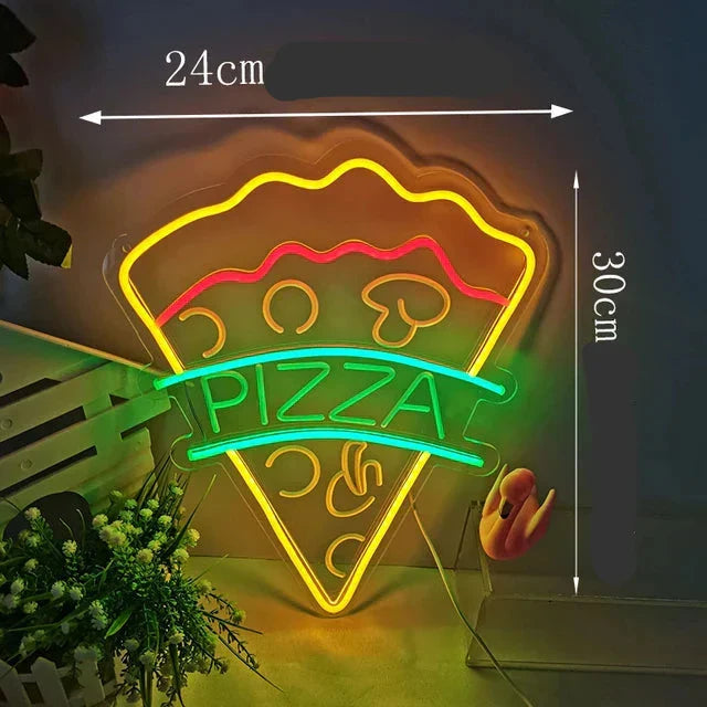 GlowBite Néon Fastfood Natlys – Créez une Ambiance Tendance et Amusante