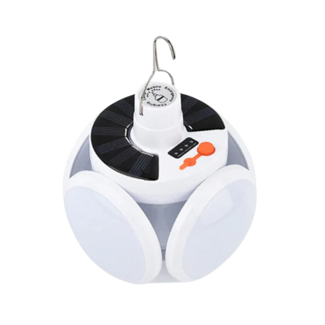SolarGlow – Lampe extérieure à énergie solaire avec chargement USB