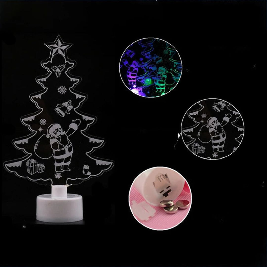 FrostyGlow - lumières de bonhommes de neige LED colorés
