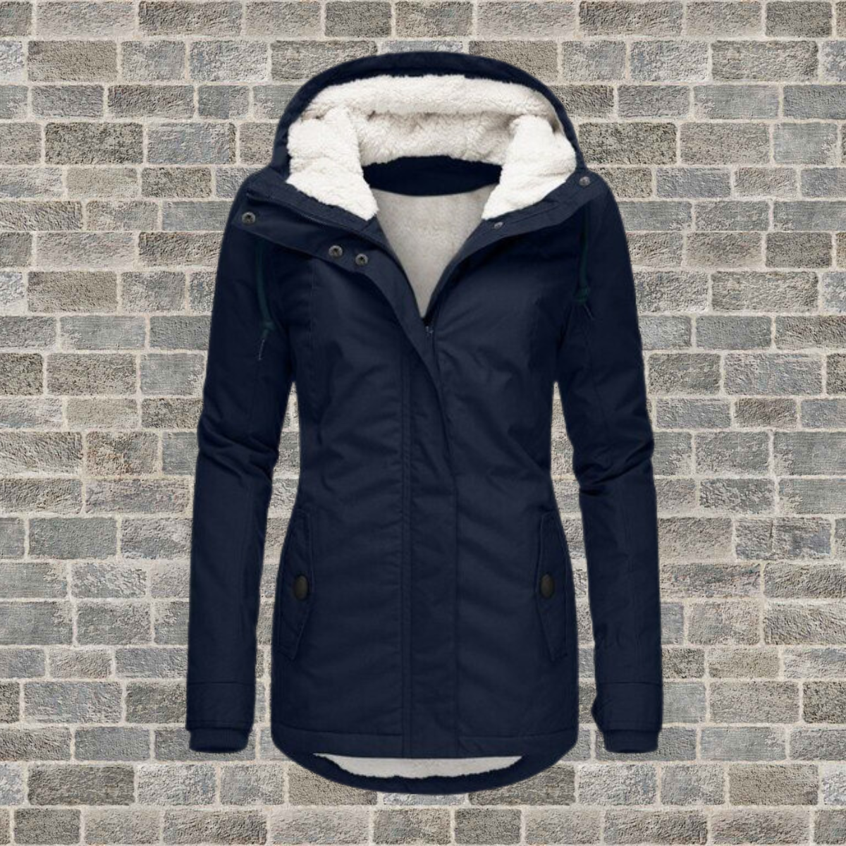 Manteau à capuche élégant – chaleur ultime en hiver