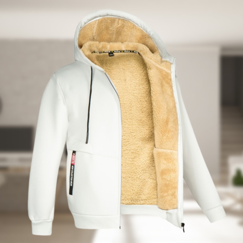 Edward | Veste à capuche zippée de mode
