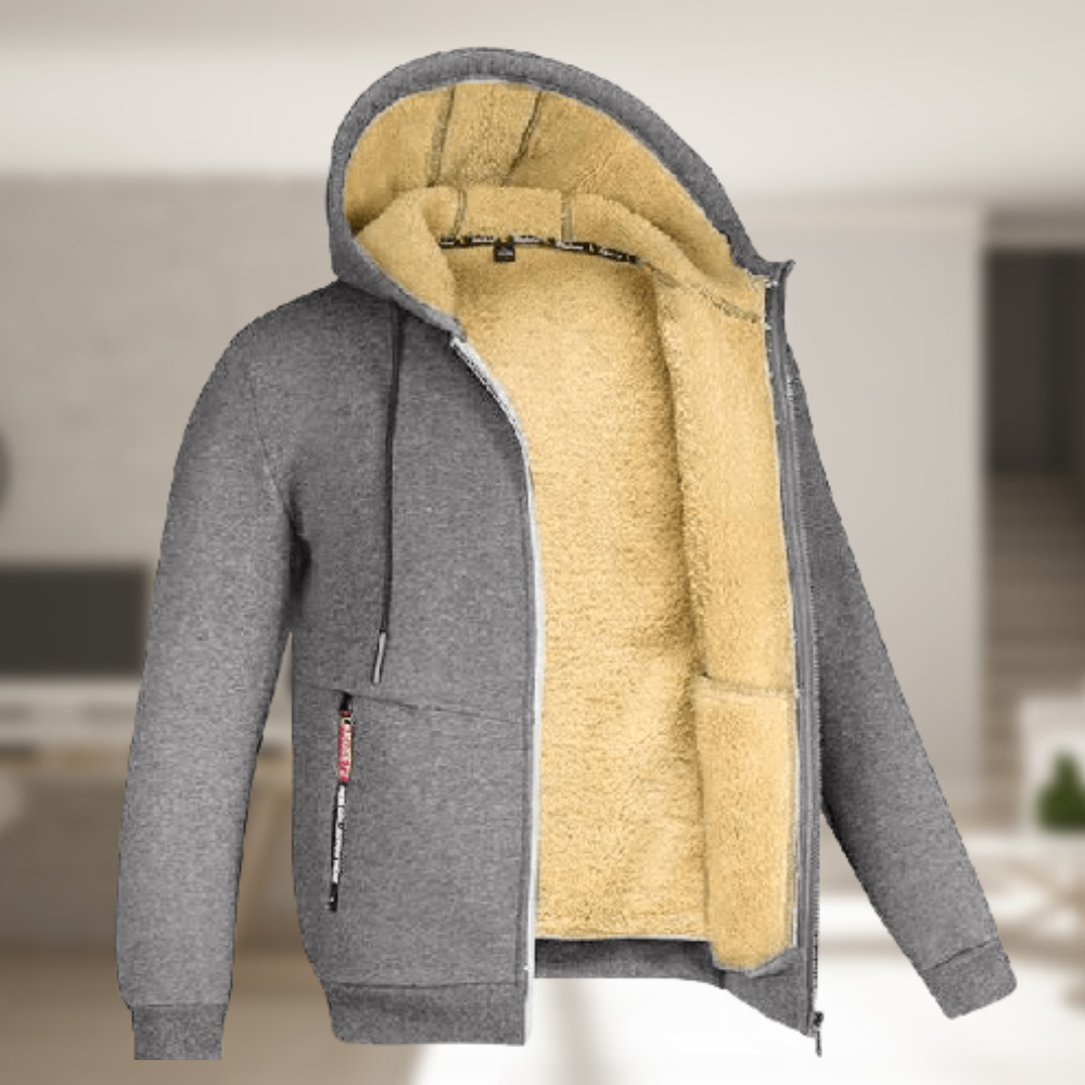 Edward | Veste à capuche zippée de mode