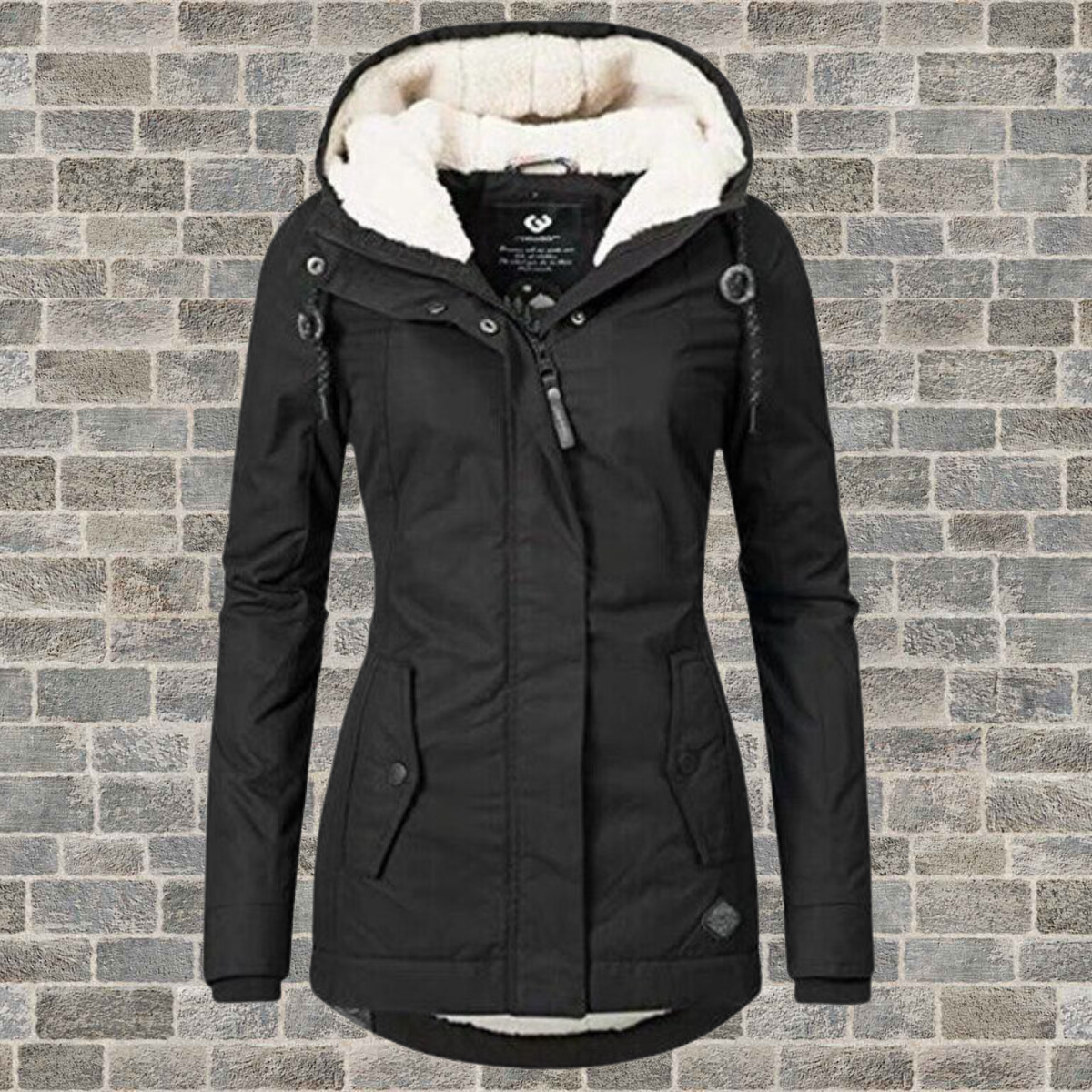 Manteau à capuche élégant – chaleur ultime en hiver