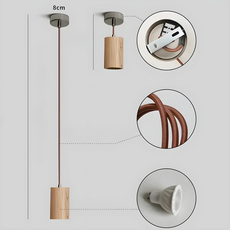 Pendel moderne en bois