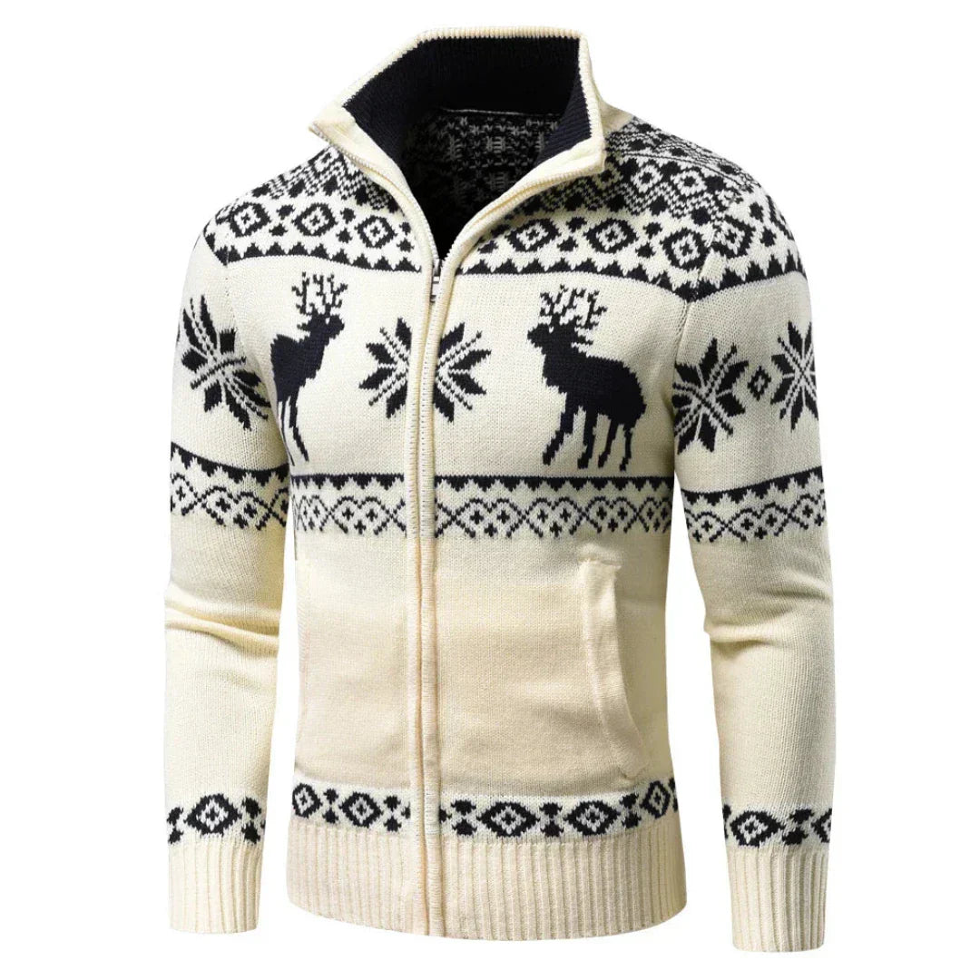 Jason | Veste en tricot chaude pour homme