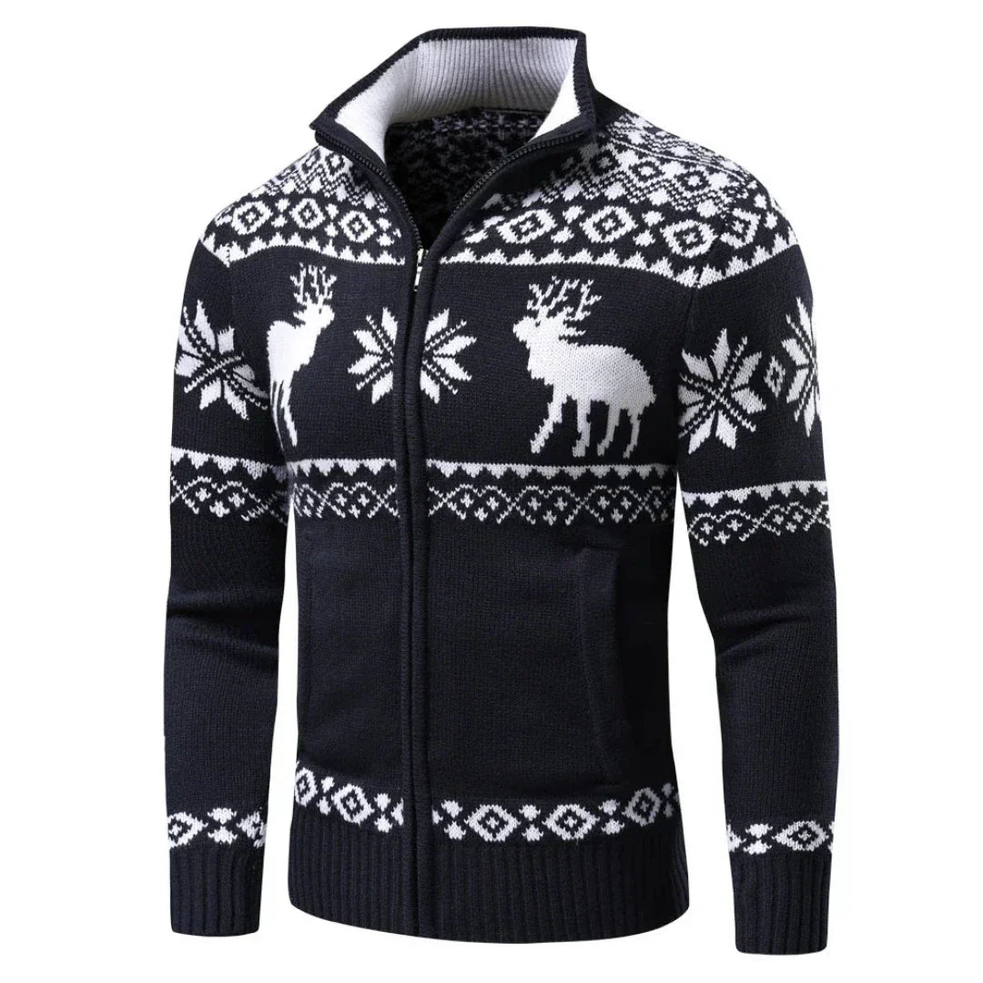 Jason | Veste en tricot chaude pour homme