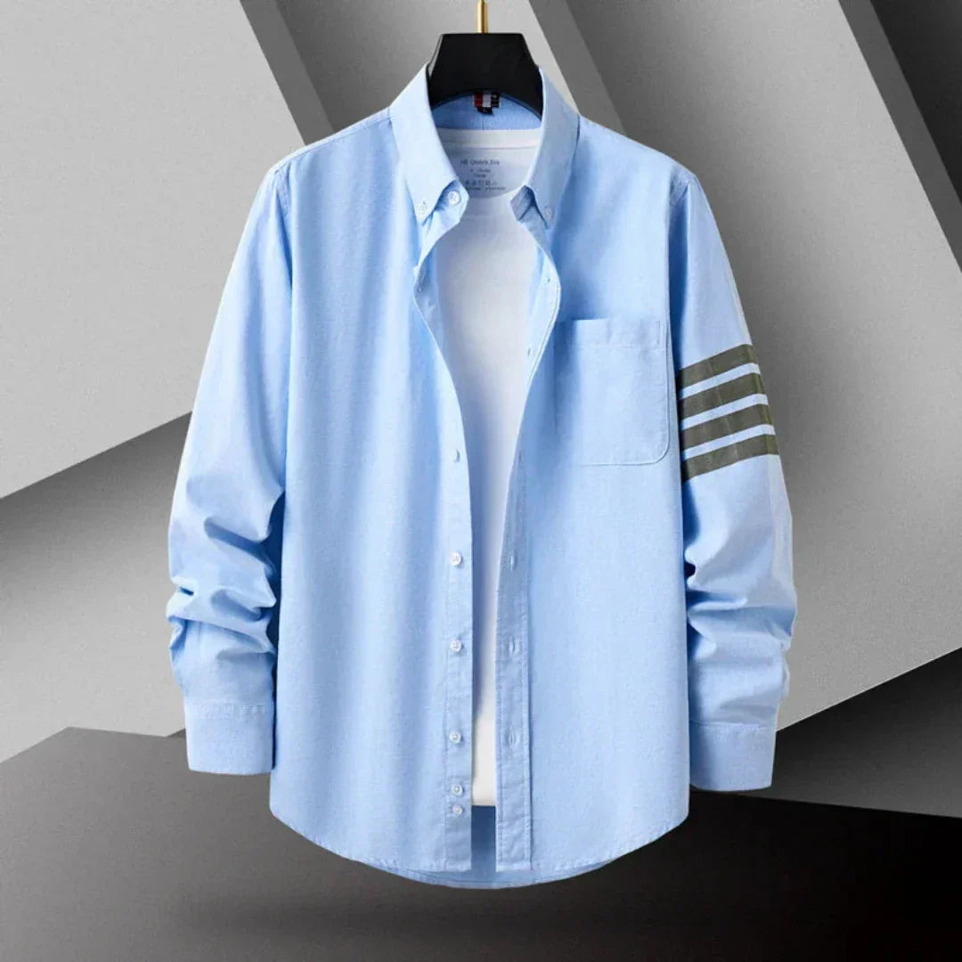Thomas | Chemise à col boutonné pour homme