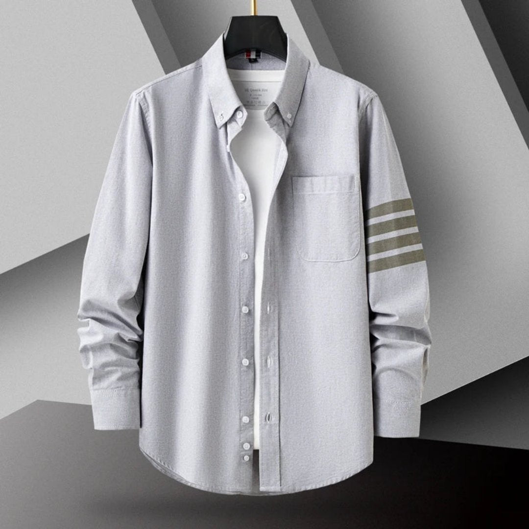 Thomas | Chemise à col boutonné pour homme