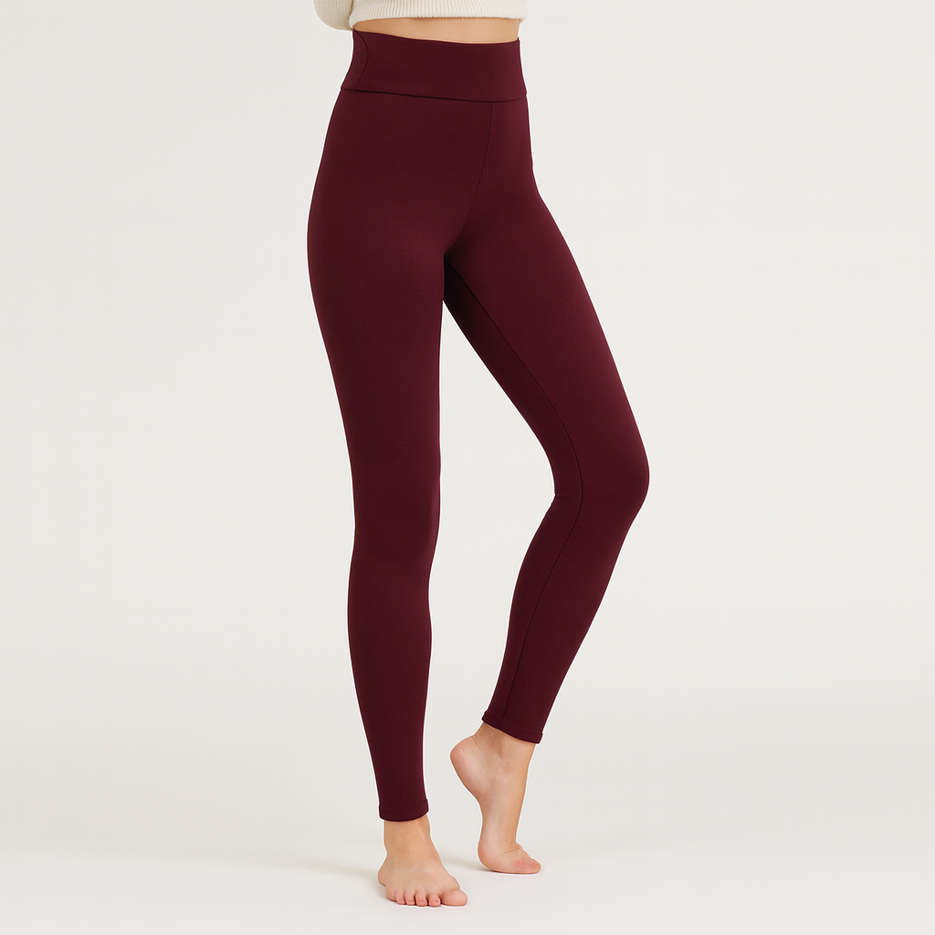 Veronica | Leggings en molleton chaude à taille haute