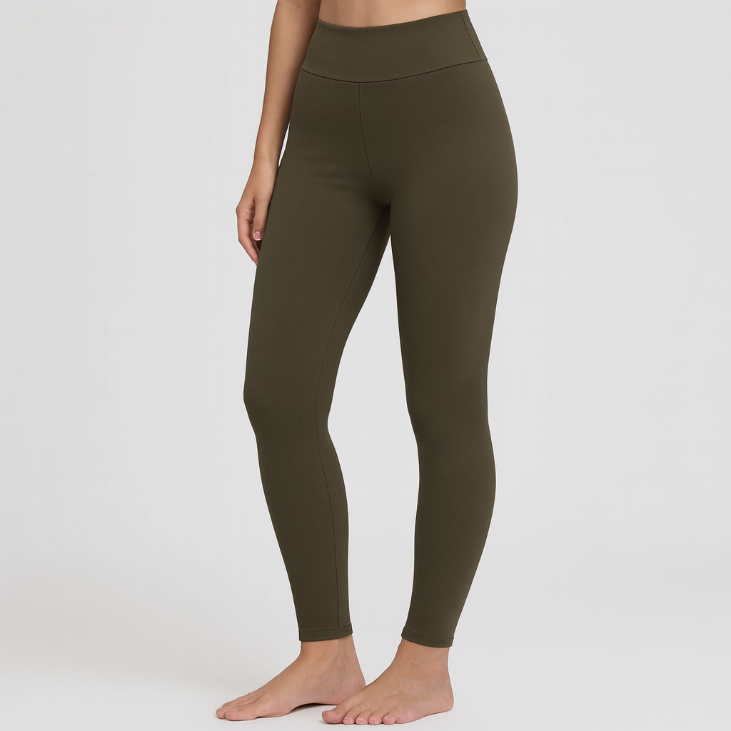 Veronica | Leggings en molleton chaude à taille haute