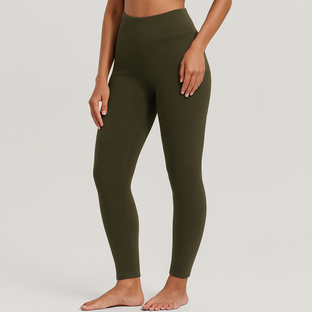 Veronica | Leggings en molleton chaude à taille haute