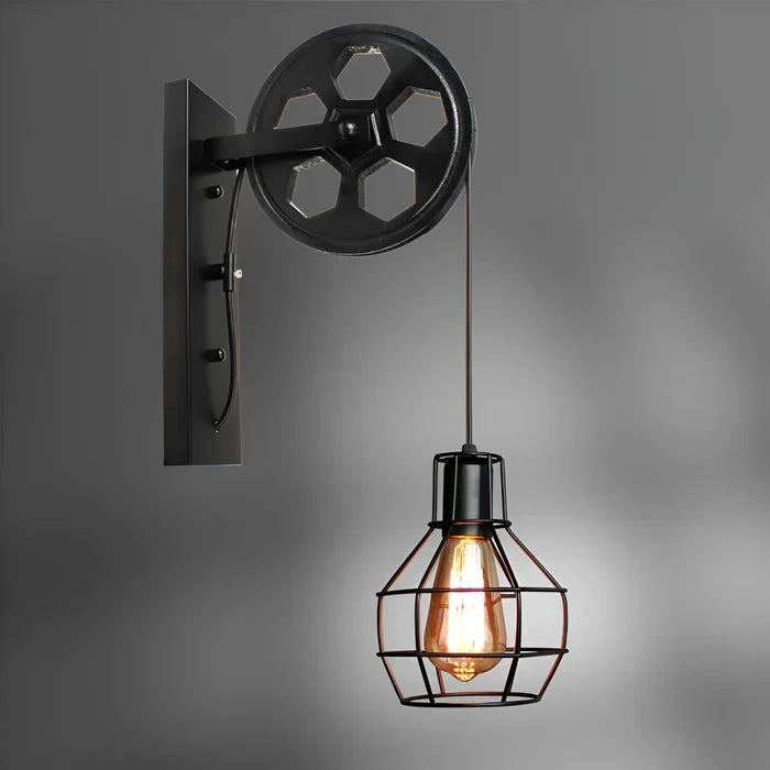 IndustrialGlow - Applique murale LED moderne