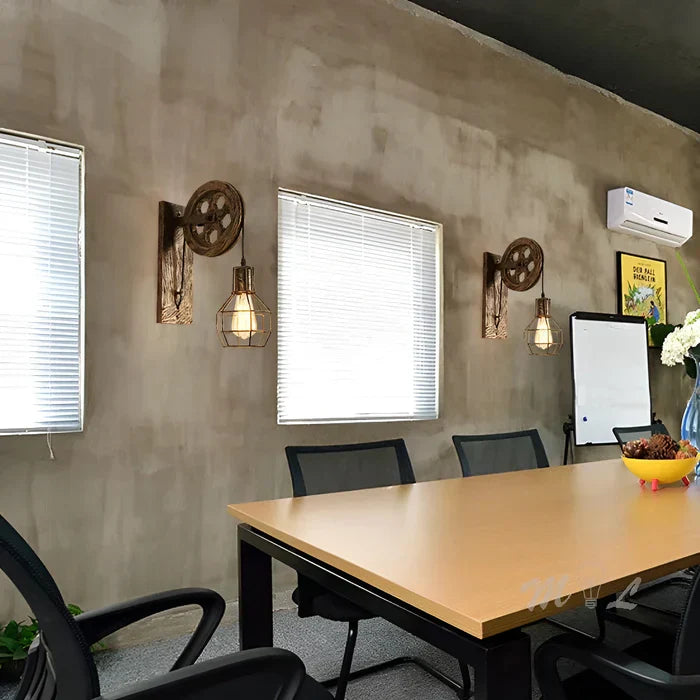 IndustrialGlow - Applique murale LED moderne
