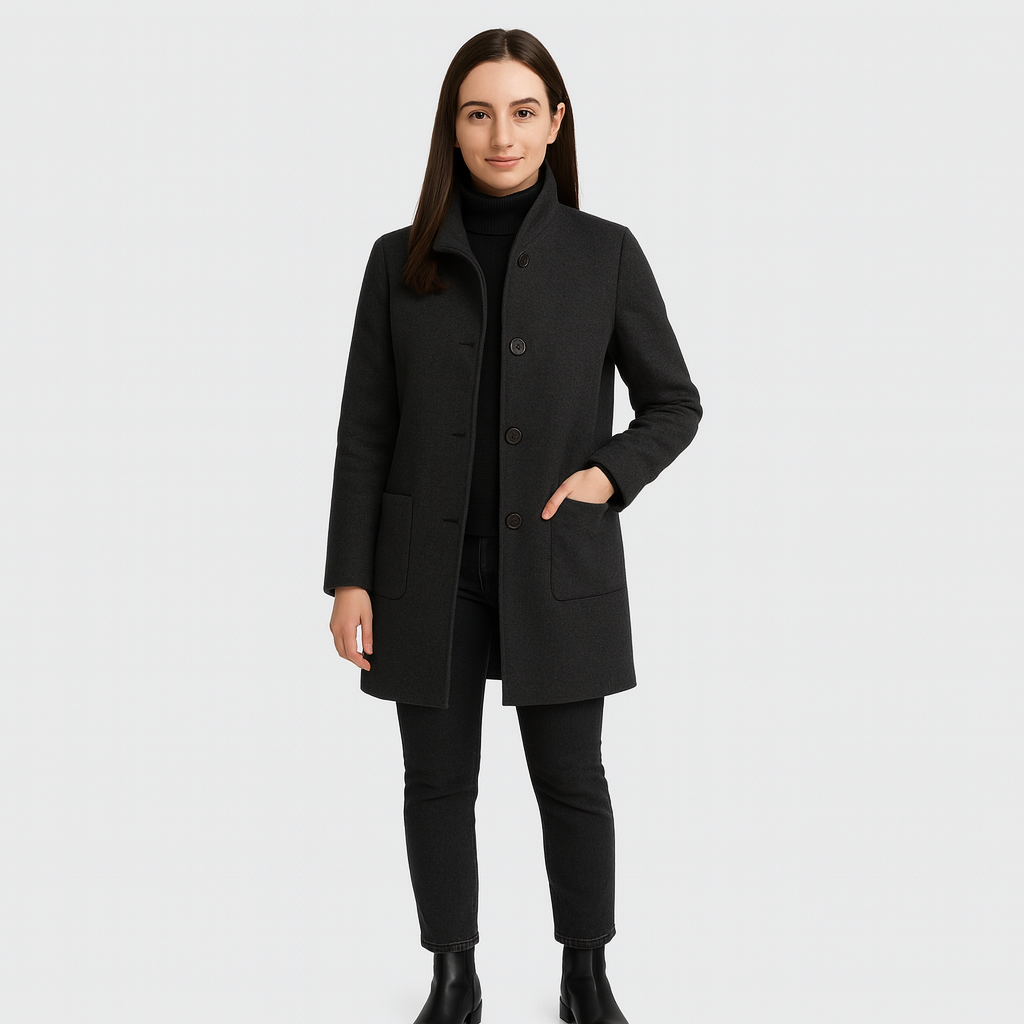 Virella | Manteau oversize en melange de laine de haute qualité