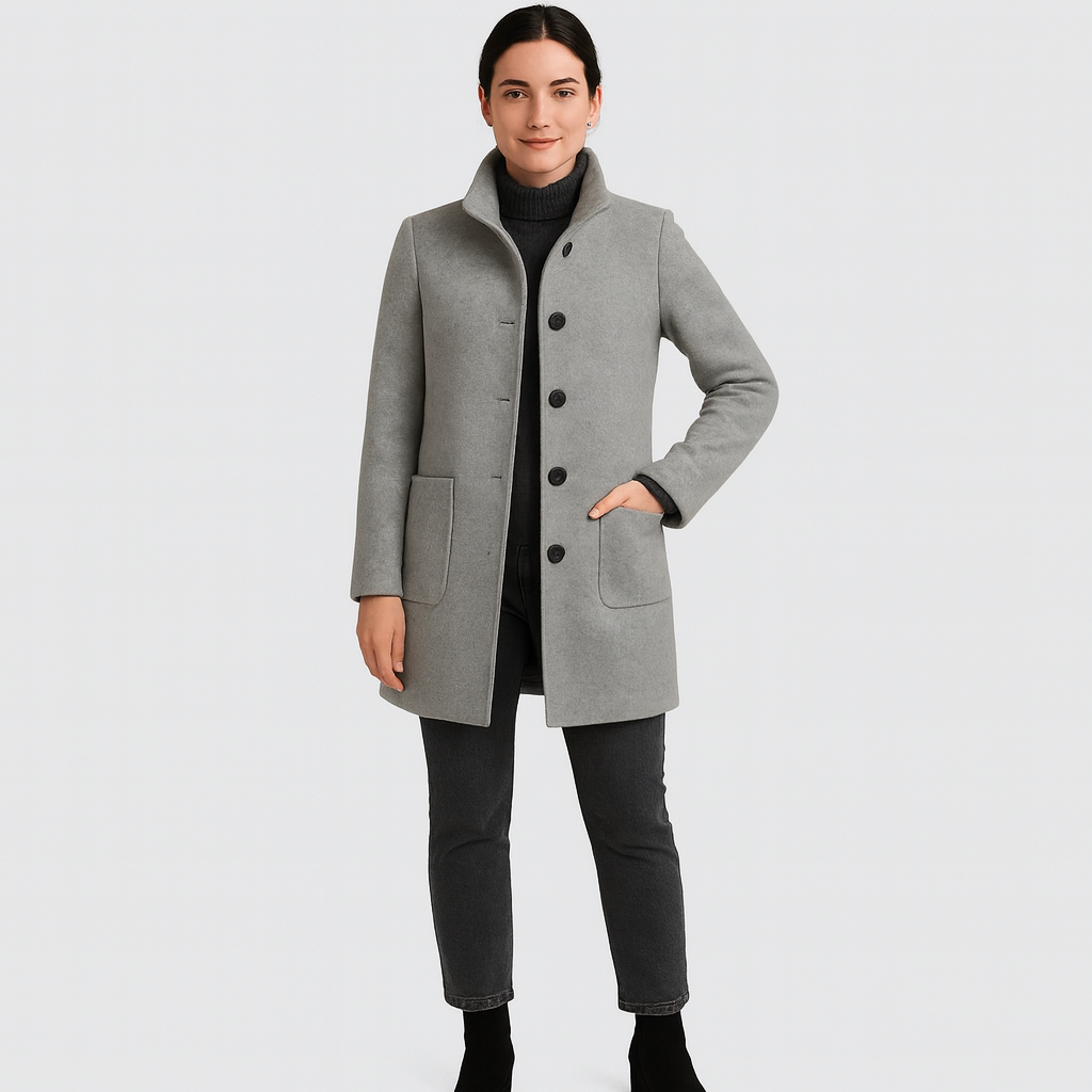 Virella | Manteau oversize en melange de laine de haute qualité