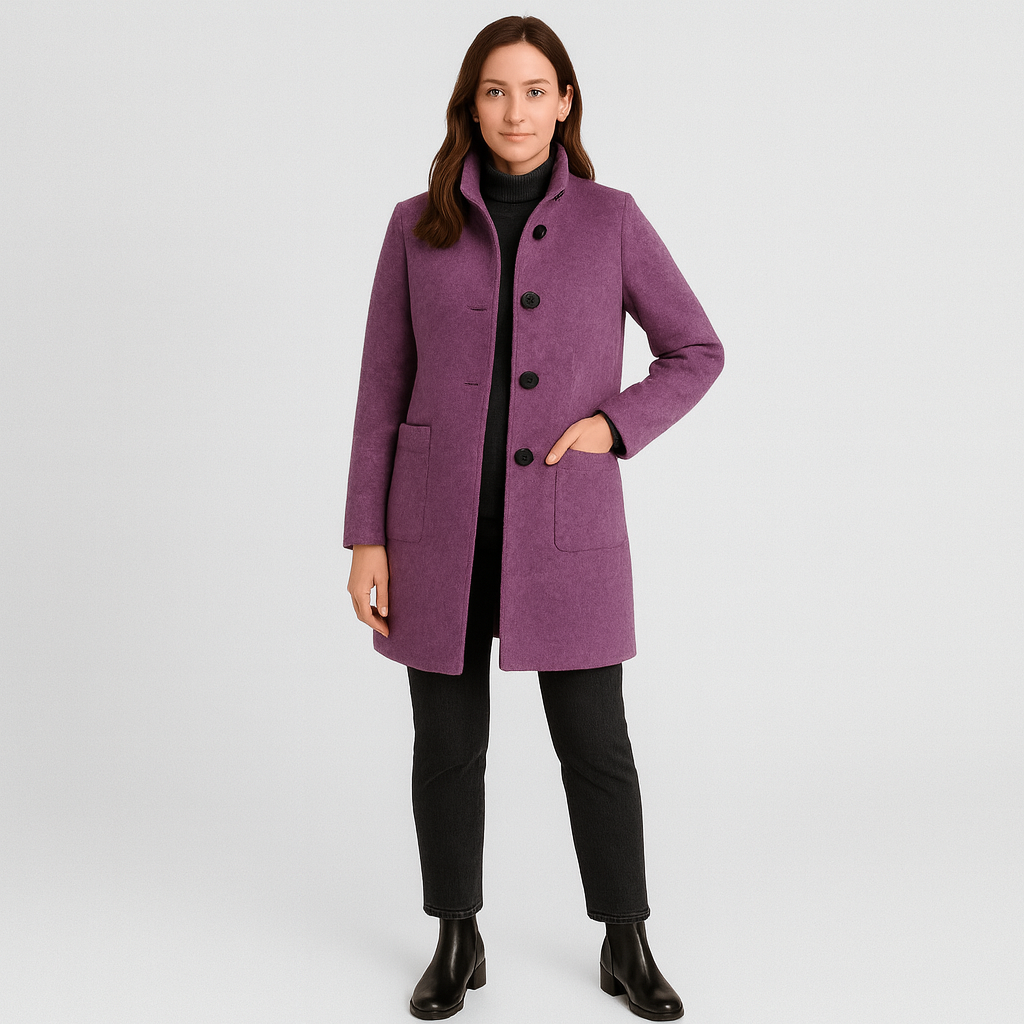 Virella | Manteau oversize en melange de laine de haute qualité