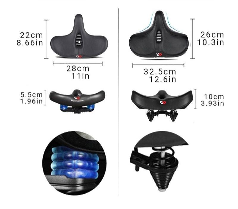 SaddlePro Support ergonomique pour selle de vélo