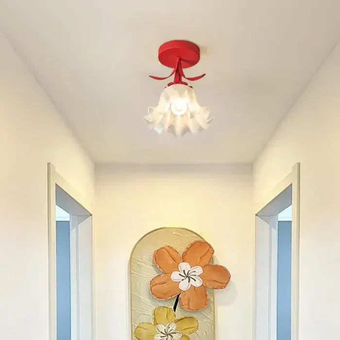 DécorLume - Lampe de plafond en forme de fleur