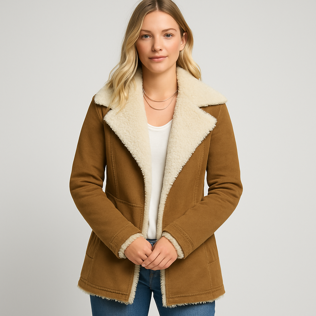 Wilhelmina | Manteau en molleton de luxe