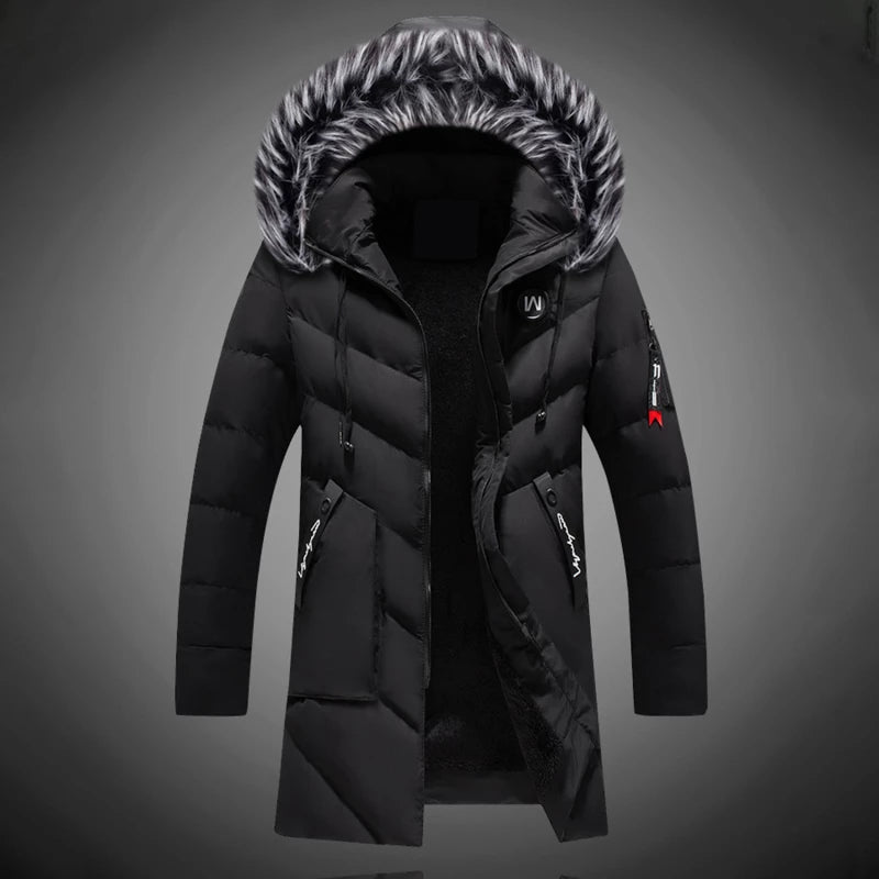 Martin - Veste en peluche avec capuche et fermeture éclair