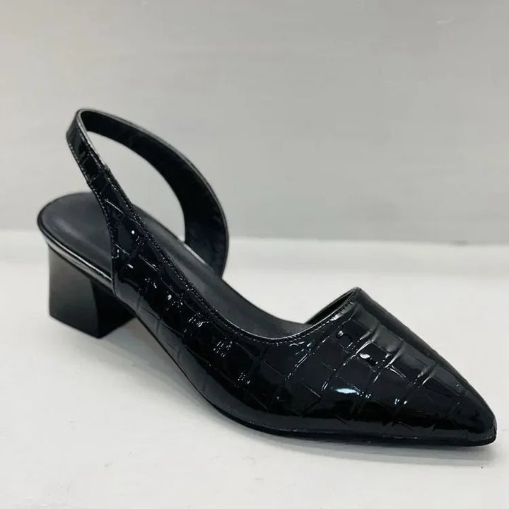 Malene - Chaussures à talon ouvert décontractées avec semelle antidérapante