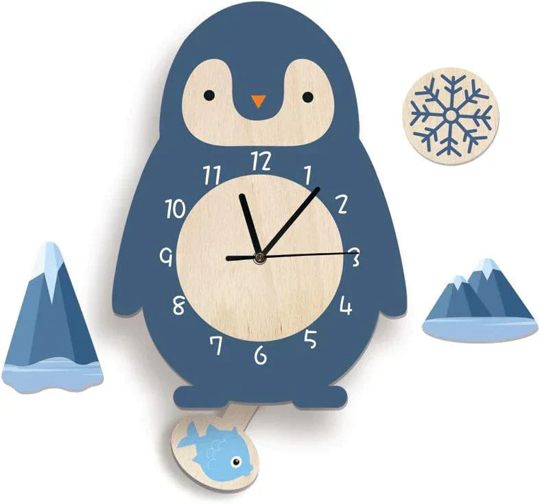WildTime - Horloge murale artistique d'animaux