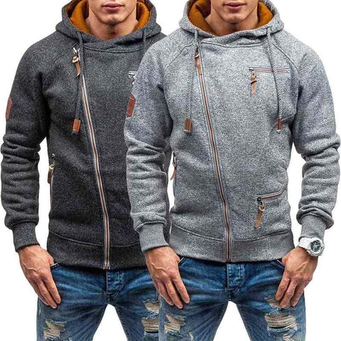 Loui - Sweat à capuche avec zip et plusieurs poches