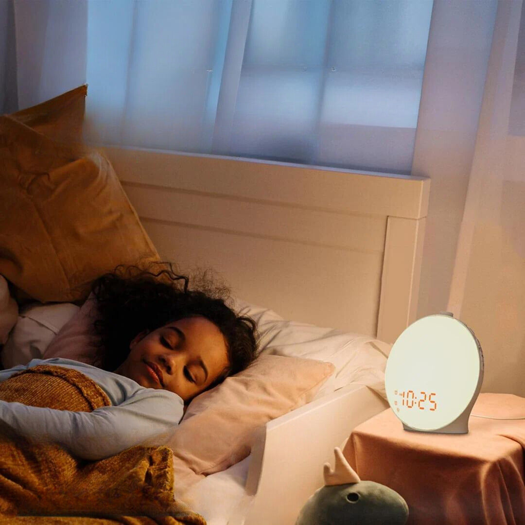 LumiRise - Réveil intelligent simule le lever du soleil avec un réveil doux