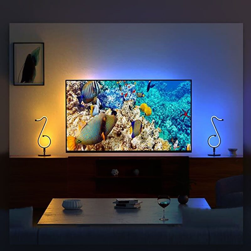 LumeTune - Lampe de bureau LED RGB avec télécommande