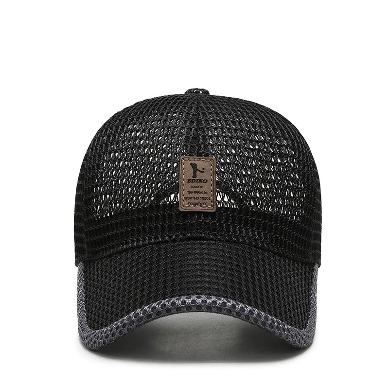 Bruce - Casquette de baseball en mesh respirant pour un look sportif