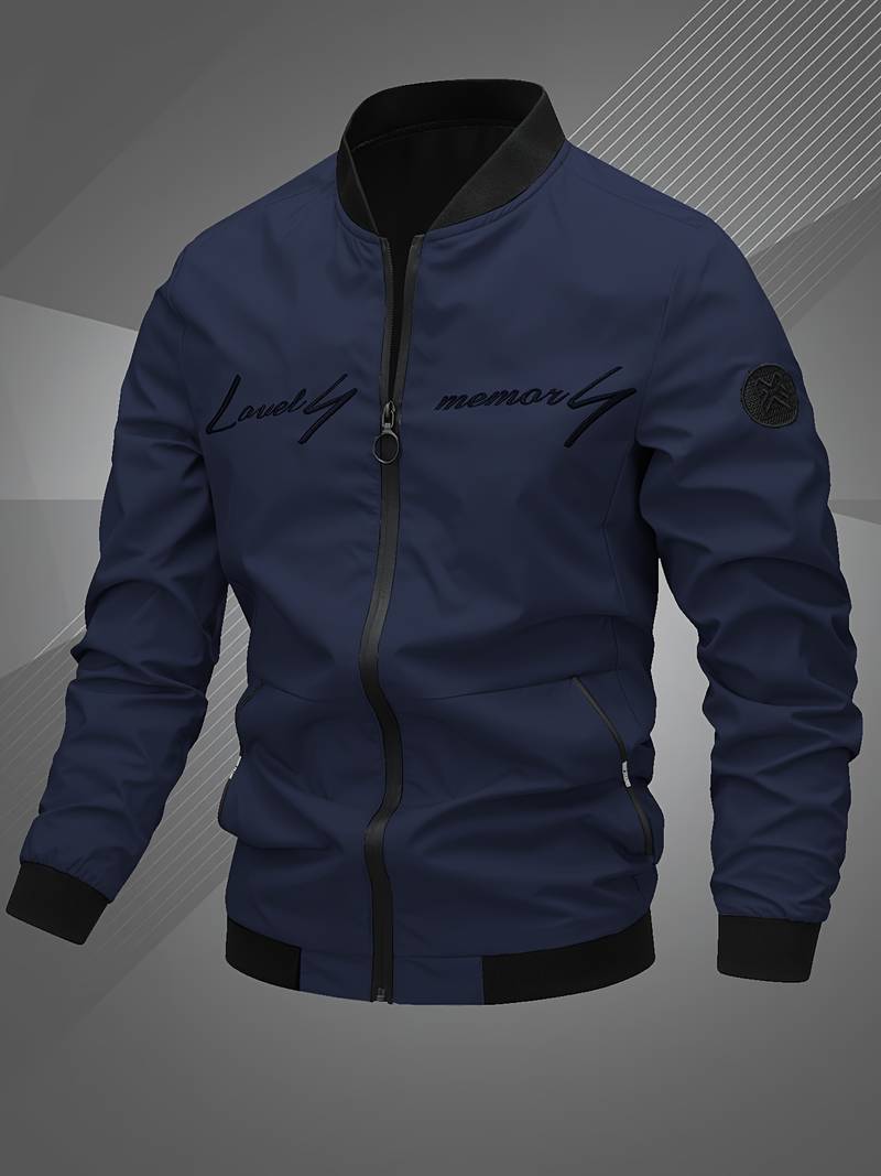 Claus - Veste brodée avec zip et poches
