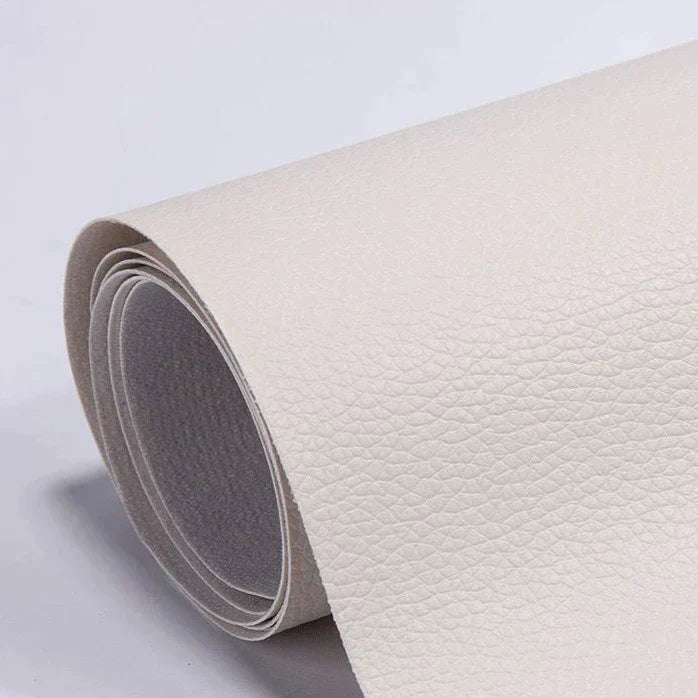 FixLeather - Patch de réparation auto-adhésif pour cuir