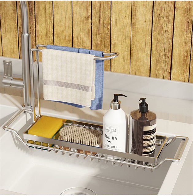 NeatRack - Support de rangement pour évier pour une cuisine organisée