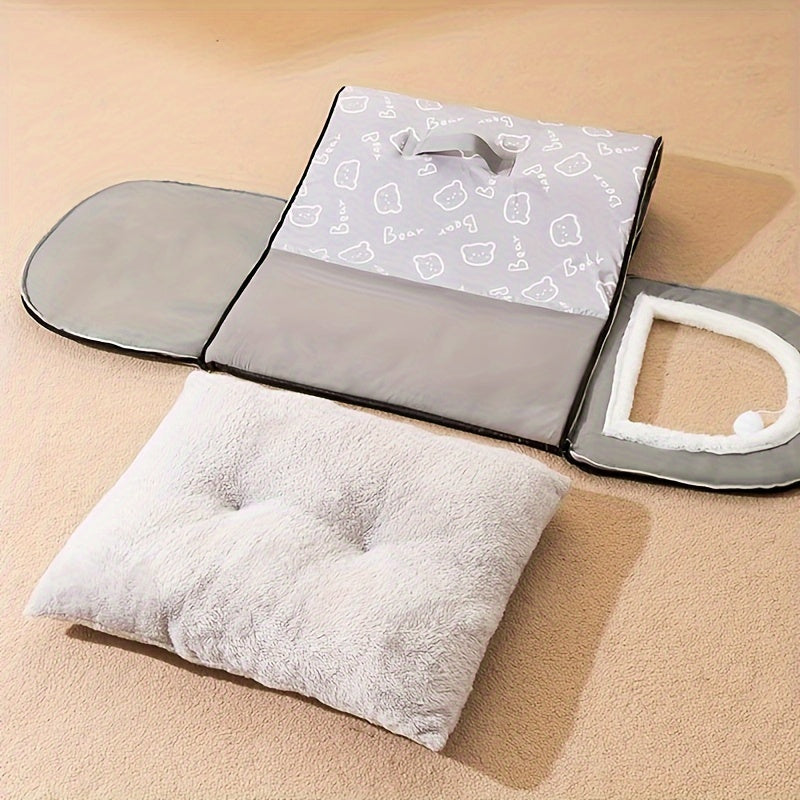 Chambre pour chien chaude et confortable