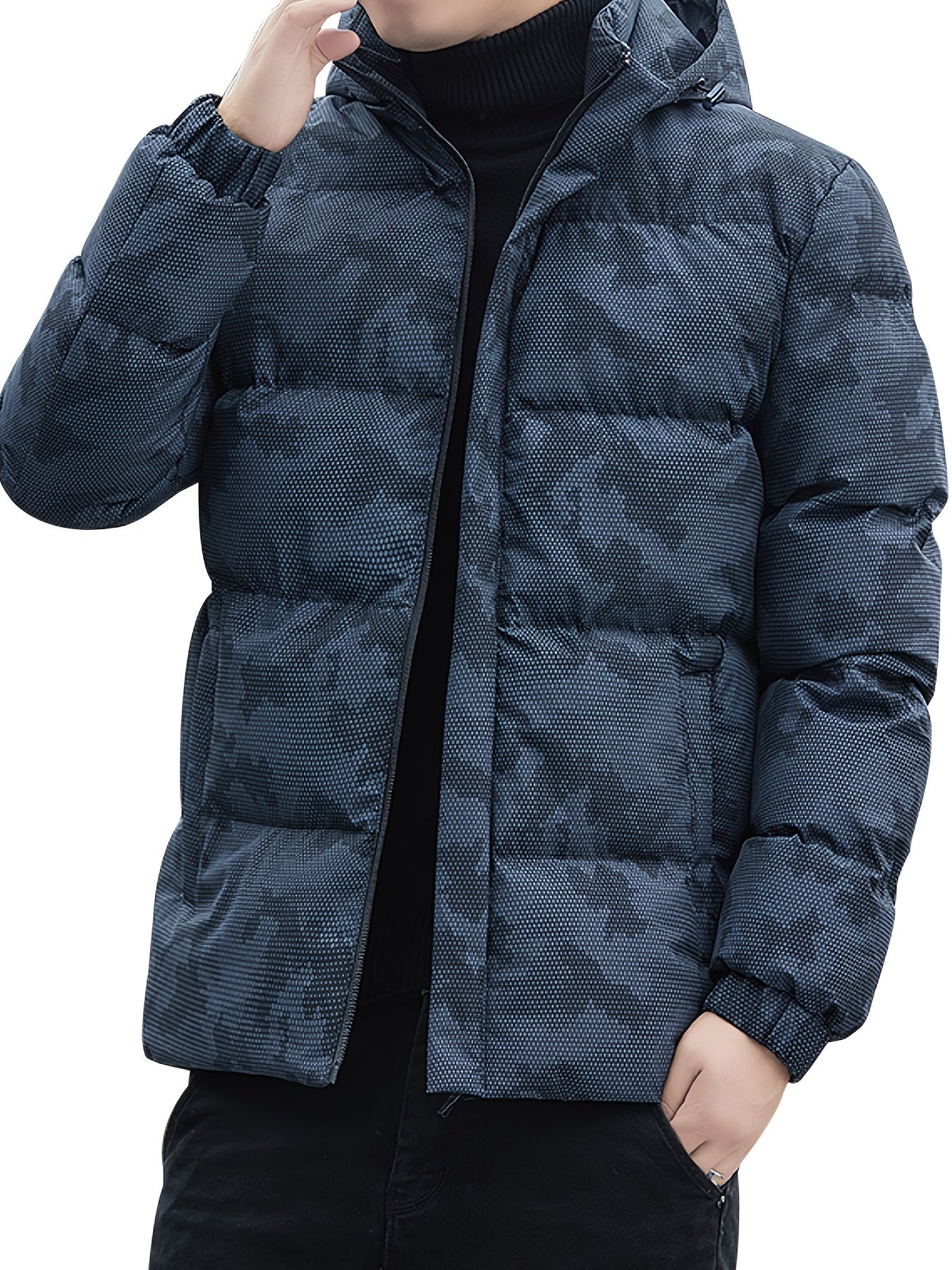 Nick | Veste matelassée à capuche avec poches