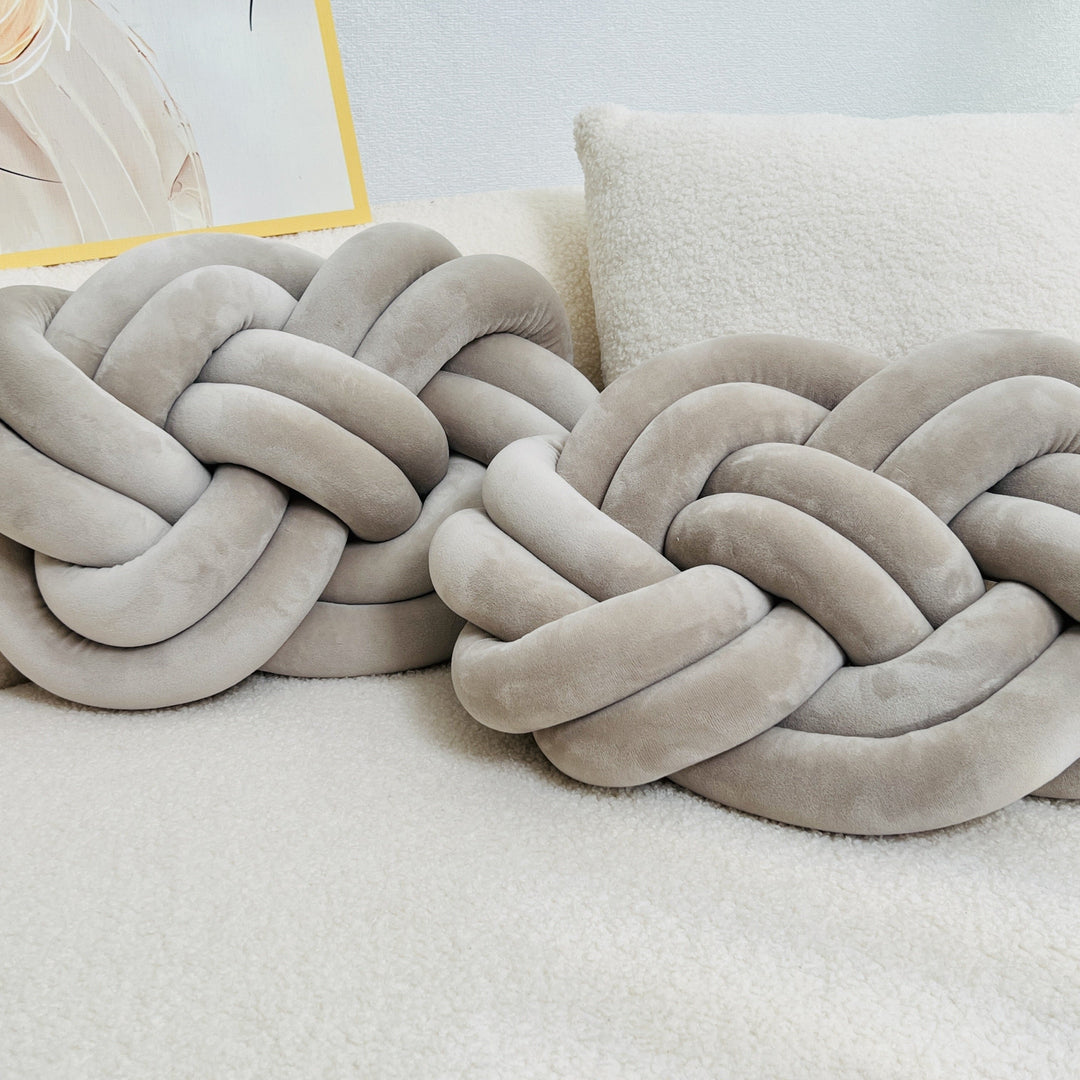 Coussin en Peluche CozyPlush - Ensemble de 2 Coussins Décoratifs – Douce Élégance pour Votre Maison