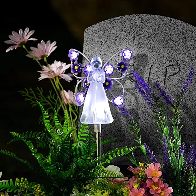LumiWings Lumières de papillons solaires – Décoration extérieure de jardin enchantée