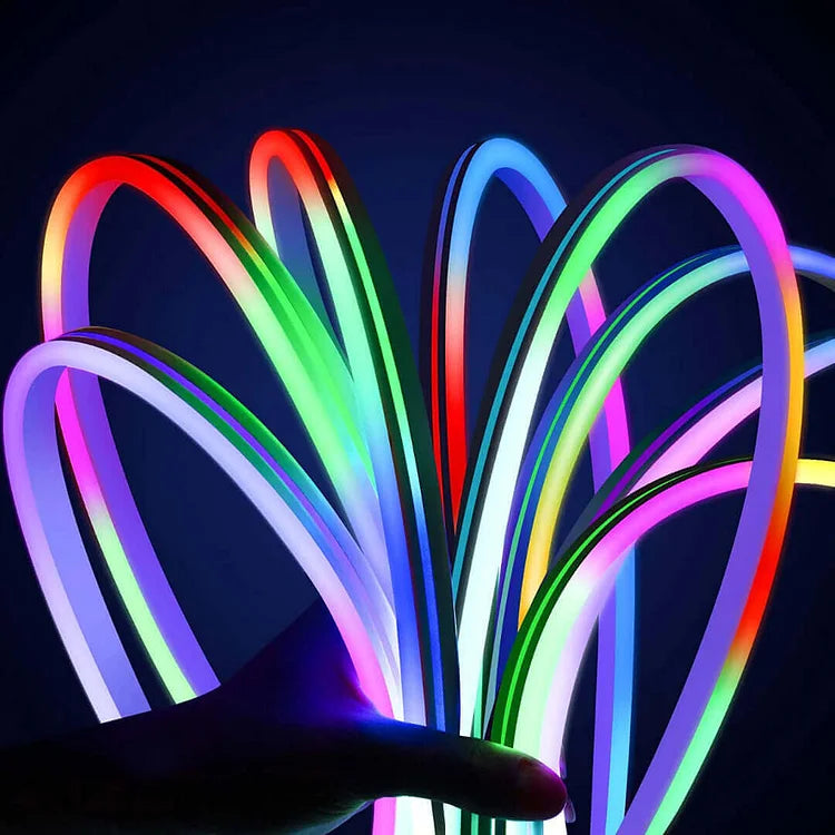 FlexiGlow - Guirlande Lumineuse Néo étanche à LED