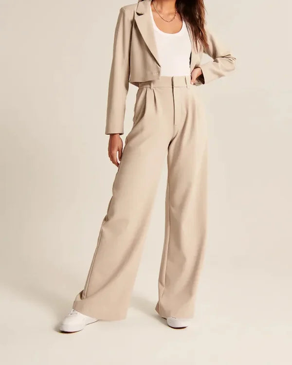 Naomi | Pantalons Taille Haute pour Femme