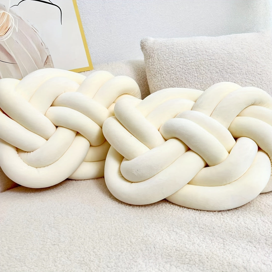 Coussin en Peluche CozyPlush - Ensemble de 2 Coussins Décoratifs – Douce Élégance pour Votre Maison